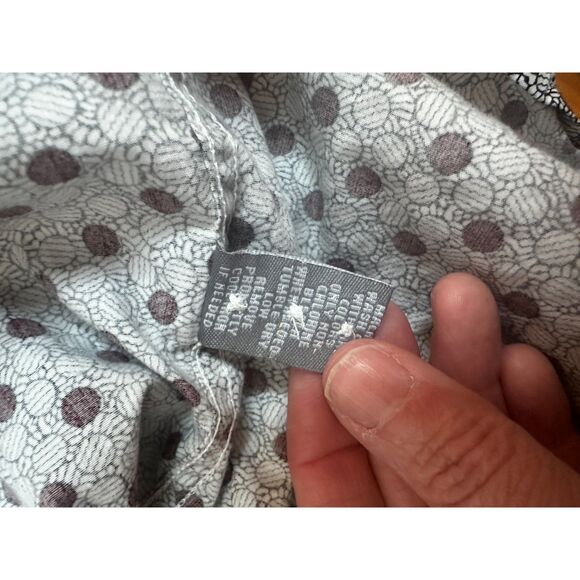 Paulo Solari 3XLT Modern Fit Dress Shirt Geometric Pattern Long Sleeve - Picture 5 of 5